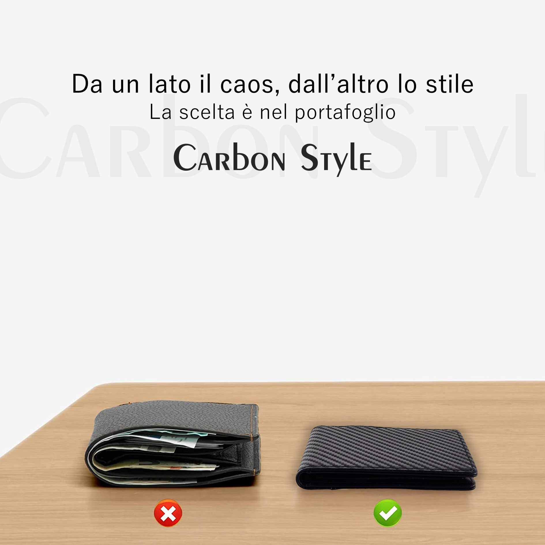 Carbon Style | Portafoglio Slim